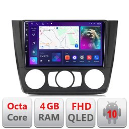 Navigatie BMW Seria 1 E87 2007-2011 Android QLED 4+64 GB CarPlay