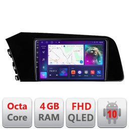 Navigatie Android Hyundai Elantra 2021+ QLED 4GB RAM 64GB CarPlay