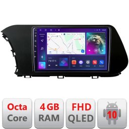 Navigatie Hyundai i20 2020+ Android QLED 4GB/64GB cu CarPlay