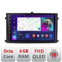 Navigatie Android SsangYong Rexton 2019+ QLED 4GB RAM 64GB CarPlay