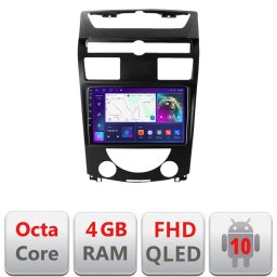 Navigatie Android SsangYong Rexton 2006-2013 QLED 4GB+64GB CarPlay