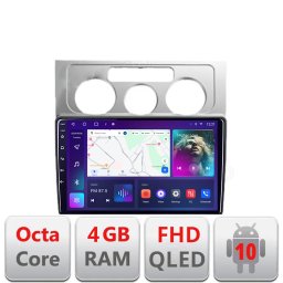 Navigatie Android VW Touran 2003-2010 cu ecran QLED, 4GB RAM si CarPlay