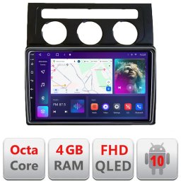 Navigatie Android VW Touran 2003-2009 cu QLED, Octa Core, 4GB+64GB