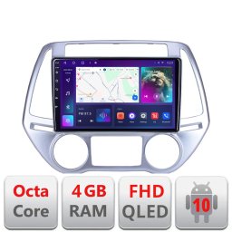 Navigatie Android Hyundai i20 2011-2014 4GB+64GB GPS CarPlay