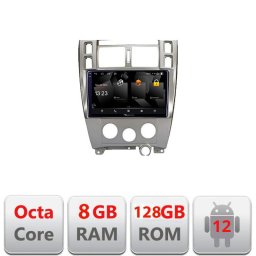 Navigatie Android Hyundai Tucson 2004-2010 2K QLED 8GB+128GB 4G