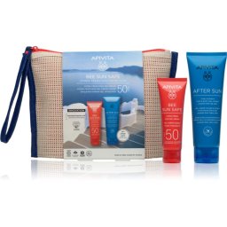 Apivita Bee Sun Safe Hydra Fresh Sun Protection set plaja