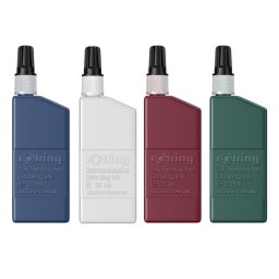 Tus Rotring color, 23ml, albastru, alb, rosu