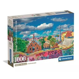 Colecție de Înaltă Calitate: Barcelona - Puzzle Parc Güell - 1000 piese
