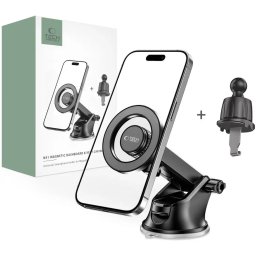 Suport telefon auto Tech-Protect N51 MagSafe pentru cabină/guri de aerisire - Negru
