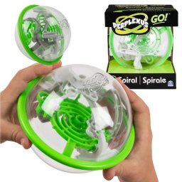 Joc Perplexus Spin Master Go Spiral - Labirint 3D portabil cu 35 de obstacole