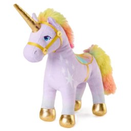 Jucărie de pluș Unicorn Academy Spin Master - Unicornul Wildstar 18 cm