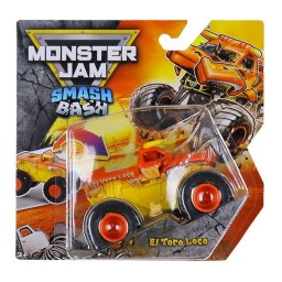 Mașinuță metalică Monster Jam Spin Master - Smash & Bash El Toro Loco 1:64