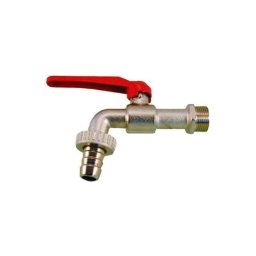 Robinet dublu serviciu pentru instalatii termice, sanitare sau gradina, 3/8", FIV