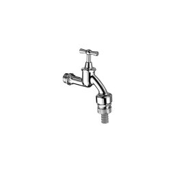 Robinet dublu serviciu cu rozeta T, Schell, 034050699, 1/2