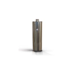Boiler de baie pe lemne, inox, 95 l, din tabla de 2 mm