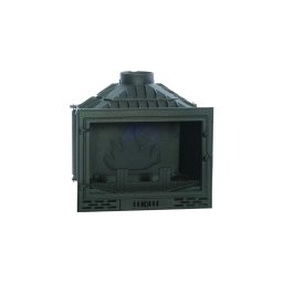 Focar de semineu din fonta pe combustibil solid, 10 kW FERLUX C-20