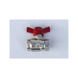 Robinet de trecere cu sfera si fluture, HERZ, DN 1", filet interior