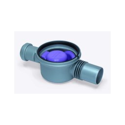 Corp de sifon cu evacuare laterala DN50, cu o intrare DN40, 42701, KESSEL