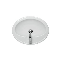 Lavoar Cersanit Calla, incastrat in blat. alb, 54 cm