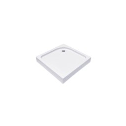 Cădiță de duș pătrată cu sifon și suport 90 x 90 cm GOBE Standard