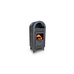 Termosemineu tip centrala 25 kW SAB25 negru cu regulator tiraj
