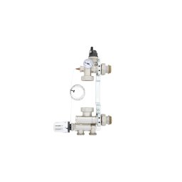 Grup amestec pentru încălzire în pardoseală, racord 1", distanță 211 mm, fără pompă, FIV TM3 6132R000
