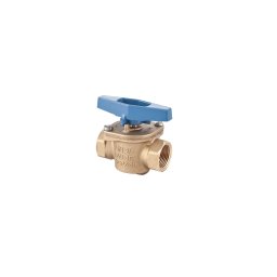 Robinet de trecere pentru apa cu bila si fluture, DN 1", TEKA, Mofem AHAG, filet interior