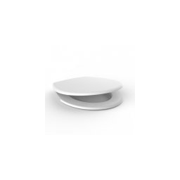 Capac wc cu set fixare inox 1001 SANIT 56.025.01
