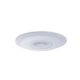 Senzor de miscare alb slim cu infrarosu, SCHELDEN, montabil pe tavan, 360 grade