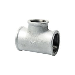 Teu redus 1.1/4" x 3/4", din fonta zincata