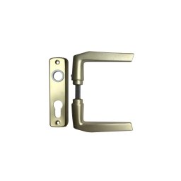 Maner usa interior cu sild 55 mm aluminiu culoare sampanie