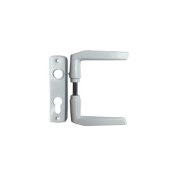 Maner usa interior aluminiu alb cu sild Y 55mm