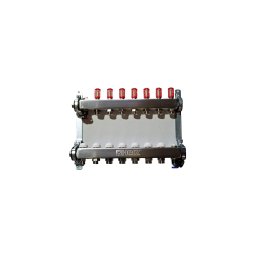Distribuitor din inox pentru instalatii de incalzire prin pardoseala DN 25 – 4 x 3/4”, HERZ 1863204