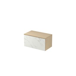 Dulap 80 cm pentru montaj tip blat, Inverto Calacatta CERSANIT S930-001