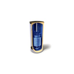 Boiler indirect cu 2 serpentine paralele, 300 litri, montaj pe pardoseală, izolație 50 mm, TESY EV 13S+17S 300 65, 304892