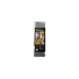 Trusa carote pentru electrician 5 piese, Ø 68 + adaptor compatibil SDS-plus L100 mm + burghiu de cenreare + piatra de ascutit DIAGER