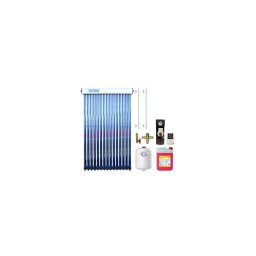 Pachet solar ACM KIT S6 cu colector solar 30 tuburi GOBE Plus, grup pompare Pumpfix, controler solar TECH, lichid solar, vas expansiune, set fixare, ventil termostatic