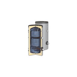 Boiler indirect cu 2 serpentine, 200 litri, montaj pe pardoseala, izolat, HeizTech