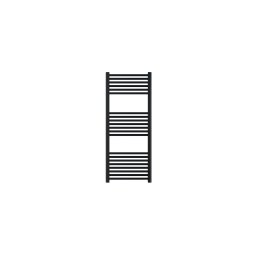 Calorifer portprosop pentru baie, decorativ, negru, drept, cu 21 tevi, 500 x 1200, 535 W