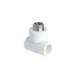 Teu redus din PPR PN20, 20 mm x 1/2", cu filet-exterior, SPK