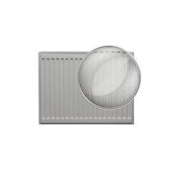 Calorifer din otel tip panou, 22, DK, 600 x 1400 mm, gri mat, EURAD, 2928 W