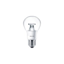 Bec LED Philips CorePro LED Bulb 6.5W=40W E27 220V 240V 2700K 827 A60 lumina clara non-dimmable