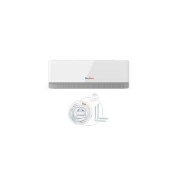 Aparat aer conditionat inverter Split, 9000 BTU, A+++, WiFi, cu micropori, racire-incalzire, dezumidificare, lumina UVC, silentios, design elegant, BlauTech Premium Plus