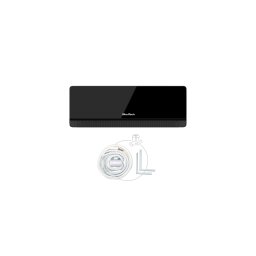 Aparat aer conditionat inverter split, 12000 BTU, A+++, negru, WiFi, cu micropori, racire-incalzire, dezumidificare, lumina UVC, silentios, design elegant, BlauTech Premium Plus