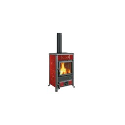 Soba tip șemineu pe lemne, 9 kW, pentru 257 m³, ROSSELLA R1 5.0 CERAMICA, La Nordica-Extraflame