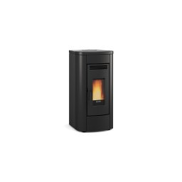 Semineu pe peleti 3.2-8.0 kW, pentru 230 m3, KLAUDIA PLUS 5.0, negru, La Nordica-Extraflame