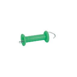 Mâner pentru poarta gard electric, verde, cu arc si cârlig, NEXON