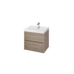 Dulap 60 cm pentru montaj lavoar, stejar, Crea S924-008 CERSANIT