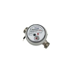 Contor apă caldă monojet, mecanism uscat, 1/2", interior, compatibil citire la distanță, GOBE 10520163