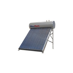 Panou solar presurizat 160 litri, cu 20 tuburi vidate, rezervor inox, pentru apă caldă menajeră, BlauTech Plus